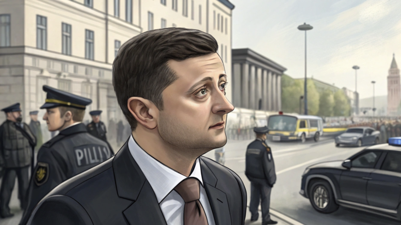 Bild: визит Зеленского в Берлин застал немецкую полицию врасплох