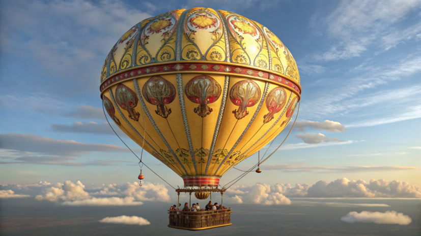 Житель Подмосковья представил самый большой в России воздушный шар