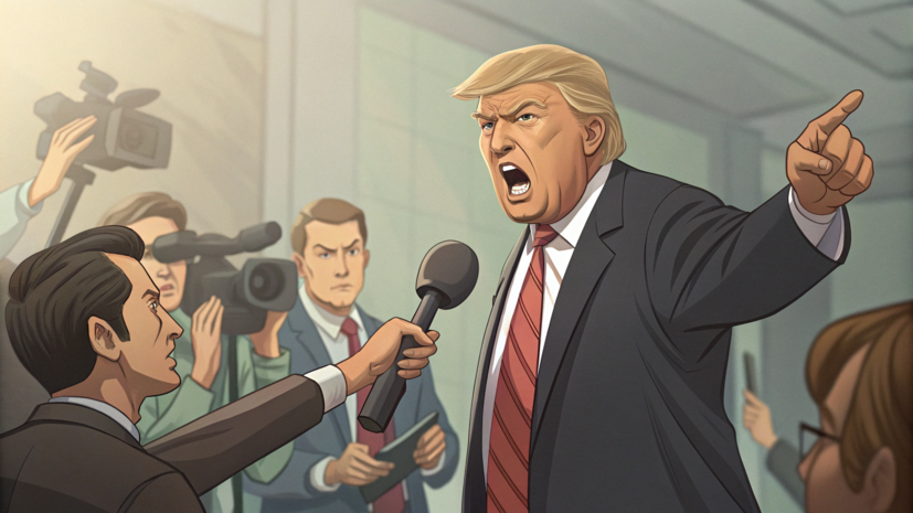 «Подключились недобросовестные СМИ»: Трамп обвинил американскую прессу в дискредитации его встречи с Путиным