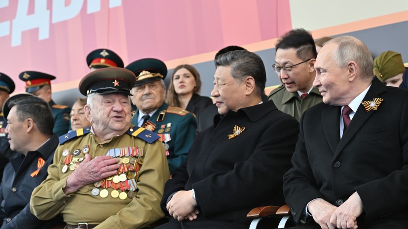 Сидевшему рядом с Путиным и Си Цзиньпином на параде ветерану исполнилось 100 лет
