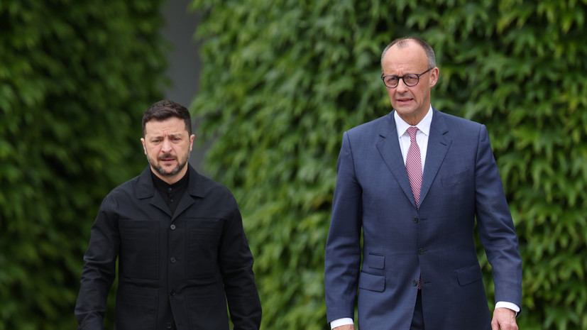 Зеленский при встрече с Мерцем в мае приносил документы по ракете «Сапсан»