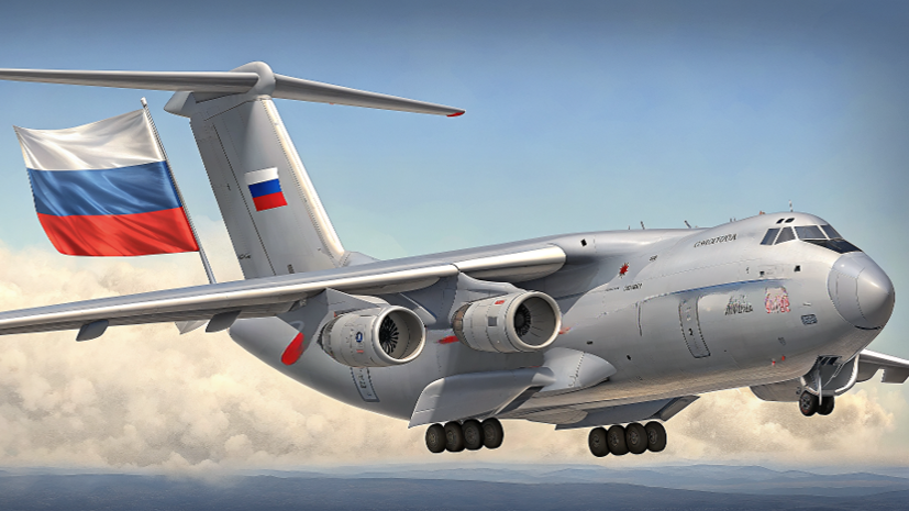 Спецборт Ил-76 вылетел в сторону базы Элмендорф — Ричардсон на Аляске