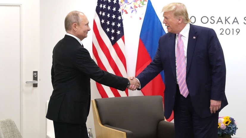 Ушаков: Путин и Трамп сначала проведут встречу тет-а-тет