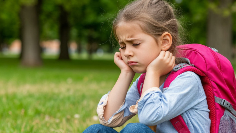 Педиатр Бурмус: слишком тяжёлый рюкзак перегрузит спину ребёнка