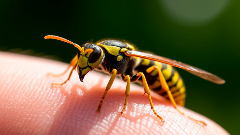 Врач Попова назвала три стадии опасности при укусе осы