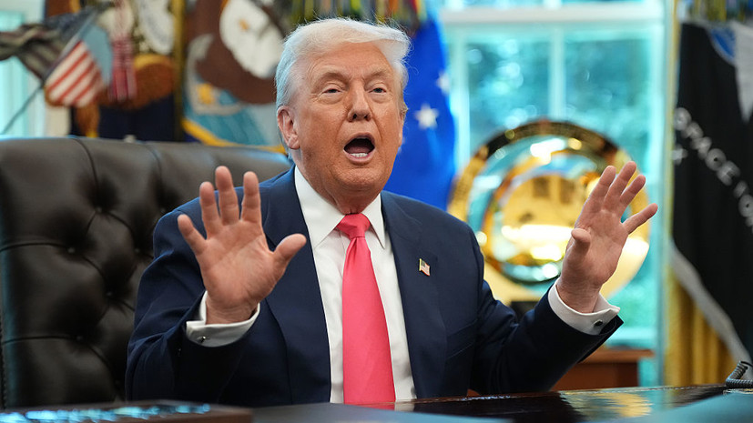 Трамп вернулся в Белый дом после встречи с Путиным на Аляске