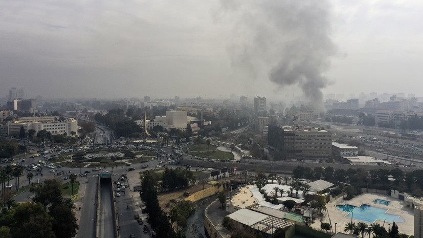 SANA: взрыв прогремел в районе Маззе в центре Дамаска