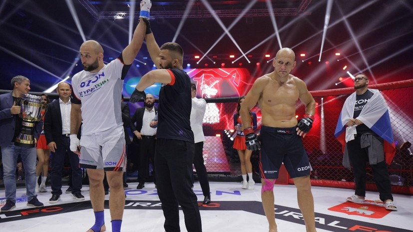 Давлатмуродов досрочно победил Василевского на турнире Ural FC 10