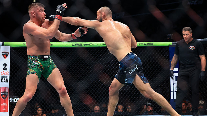 Чимаев победил Дю Плесси единогласным решением судей и стал новым чемпионом UFC
