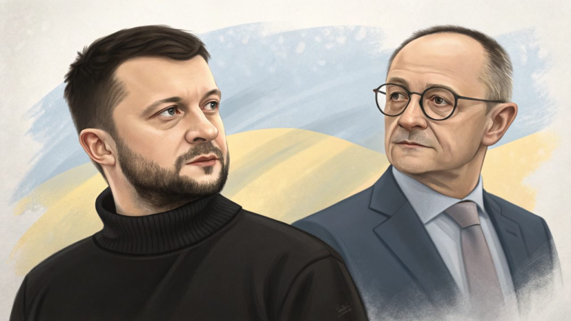 Мерц посоветовал Зеленскому, как вести себя в Белом доме