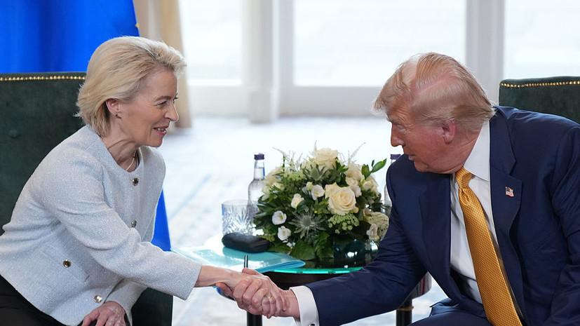 Фон дер Ляйен намерена принять участие во встрече Трампа с Зеленским