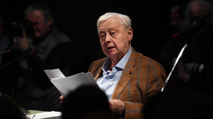 Режиссёр Грымов: Олег Табаков был удивительным человеком