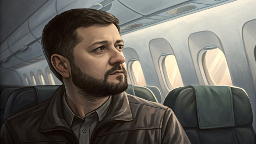 Депутат Рады Железняк: Зеленский вылетел в США