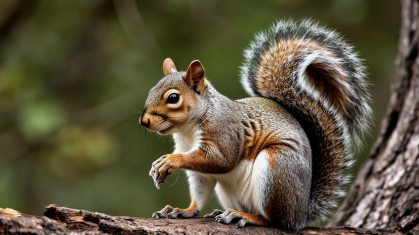В Московской области началась осенняя миграция белок