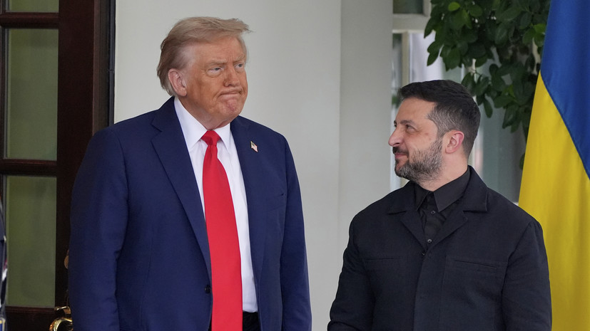 Внешний вид Зеленского вновь привлёк внимание журналистов в Овальном кабинете