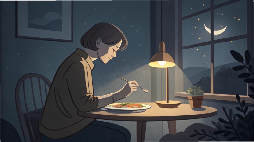 Кардиолог Симонова: поздний приём пищи может плохо отразиться на качестве сна