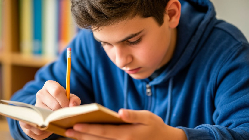 Специалист Хасавов посоветовал школьникам делать пометки при чтении