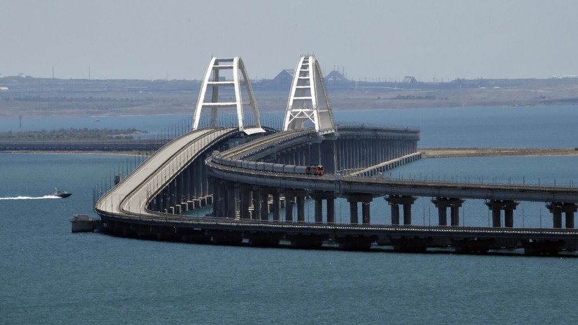 РИА: перевозчиков автомобиля для подрыва Крымского моста задержали на Кубани