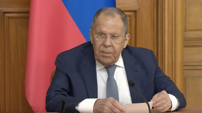 Пресс-конференция Лаврова и главы МИД Иордании