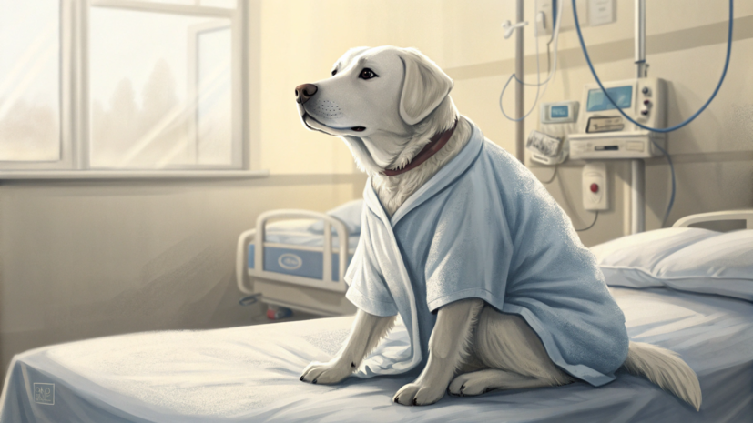 В Москве спасли собаку с опухолью весом 7 кг