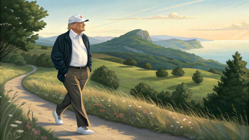 Трамп назвал Крым огромным и очень красивым полуостровом