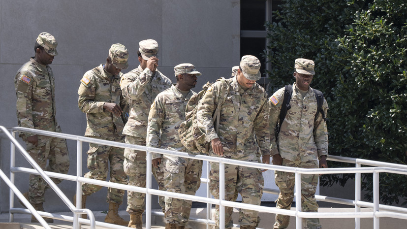 Intercept: размещение военных в Вашингтоне может обойтись властям $1 млн в день