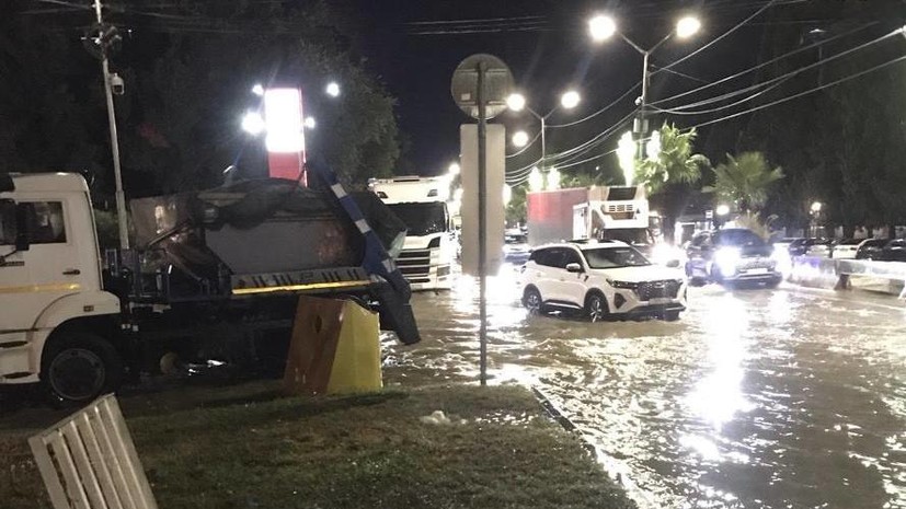 В Сочи завершается ликвидация последствий ночных ливней