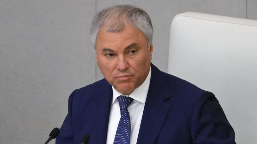 Володин — решившим вернуться представителям шоу-бизнеса: на объятия не надейтесь