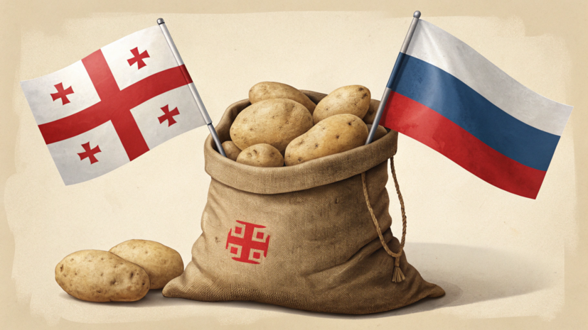 РИА Новости: Россия в июле остановила ввоз картофеля из Грузии