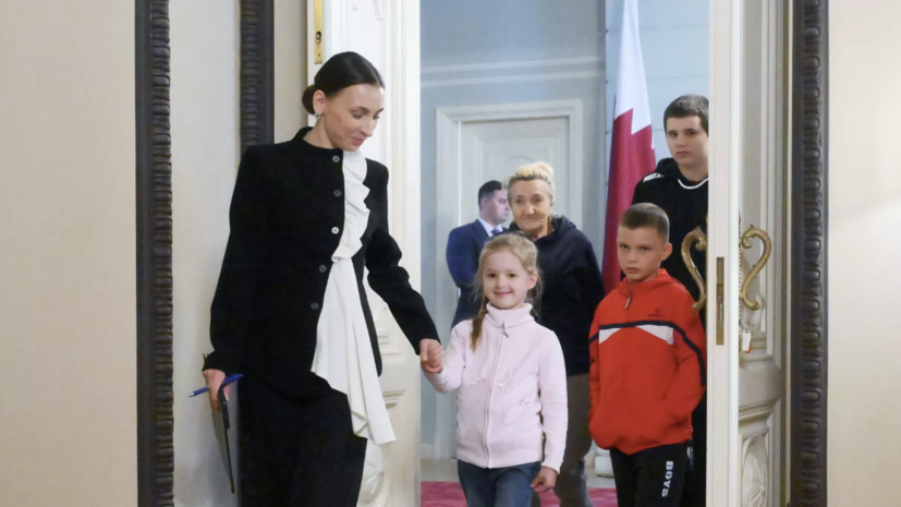 Россия передала Киеву трёх детей для воссоединения с семьями на Украине