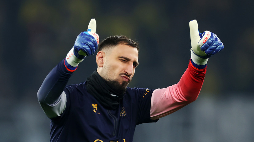 Доннарумма тренируется с ПСЖ перед матчем с «Анже»