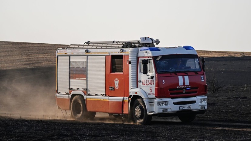 В МЧС сообщили о локализации крупного пожара в Крыму