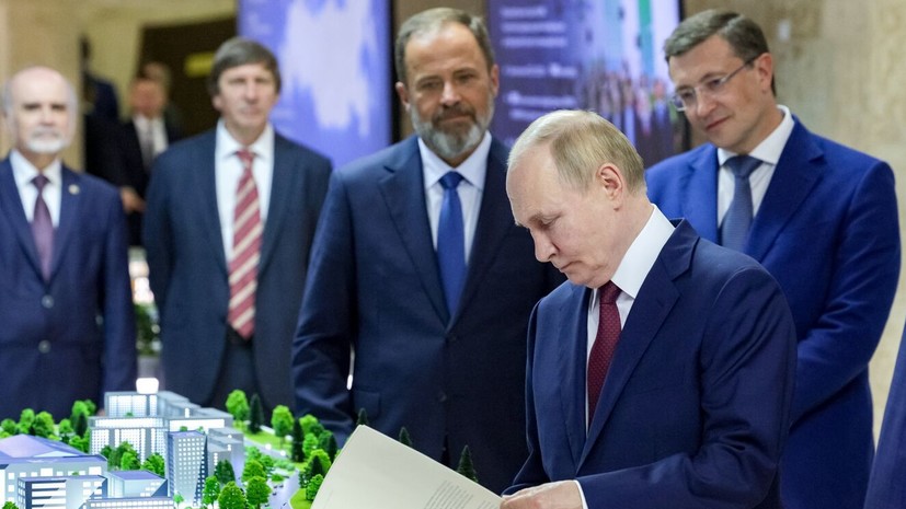 Путин: некоторые сотрудники «Росатома» воевали и получили тяжёлые ранения