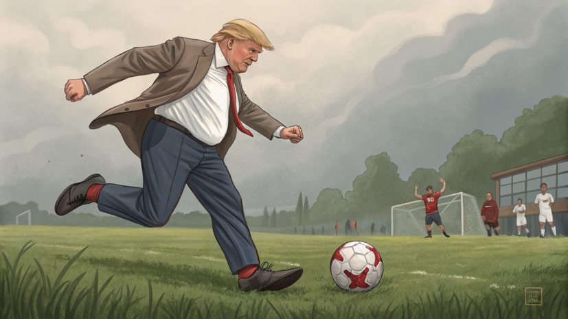 Трамп надеется, что сборная США выйдет в четвертьфинал чемпионата мира по футболу 2026 года