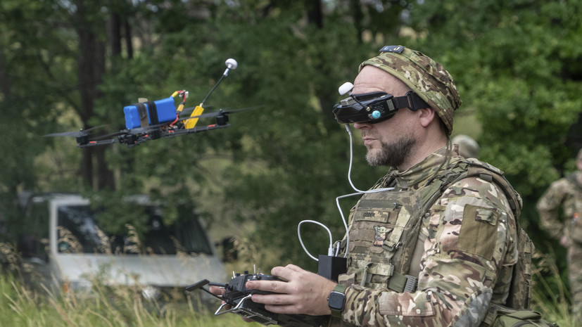 Боевой БПЛА сбит рядом с Курской АЭС