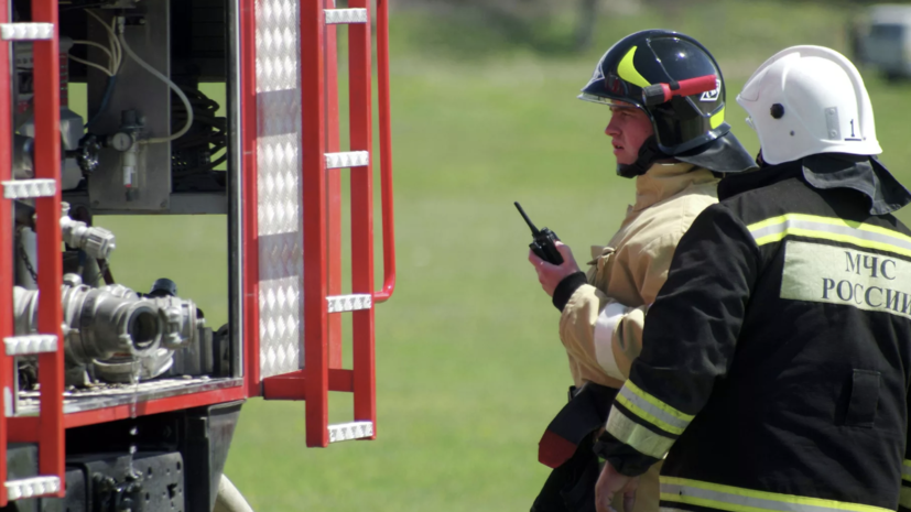 ОЖД: пожарный поезд направлен для тушения возгорания на терминале в Ленобласти
