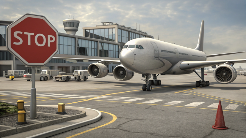 В Пулково из-за ограничений отменён вылет 90 рейсов