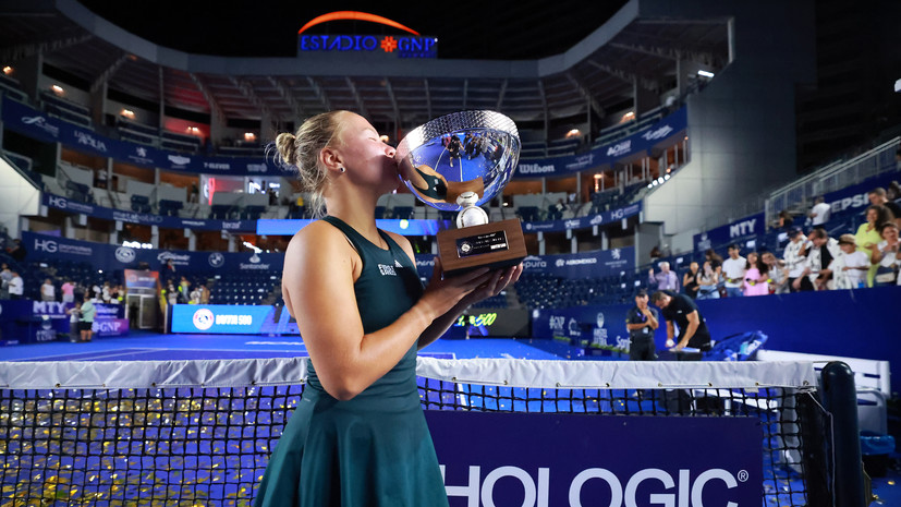 Шнайдер — о победе в Монтеррее: лучше в этом сезоне я не играла