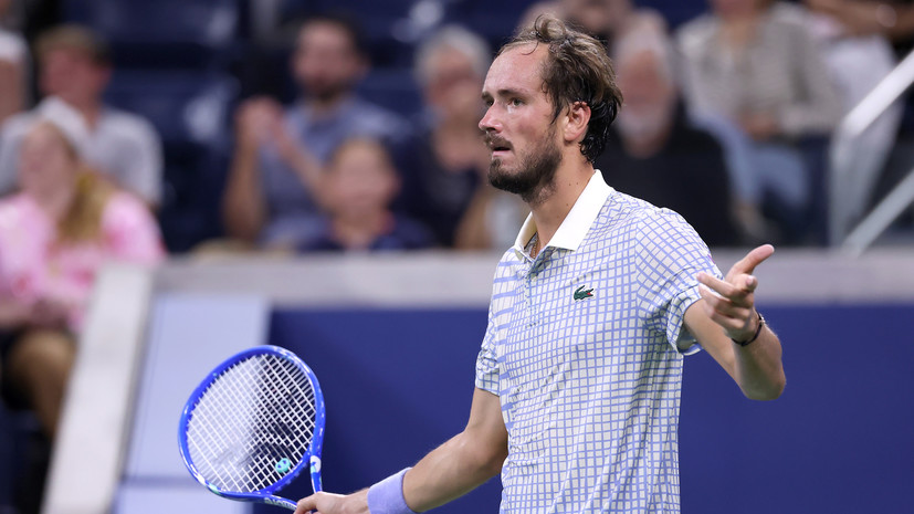 Медведев объяснил перепалку с судьёй во время матча US Open