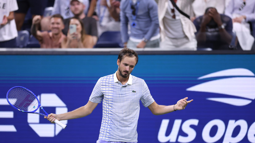 US Open отстранил фотографа, спровоцировавшего скандал в матче с Медведевым