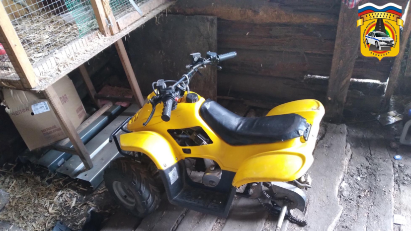 В Курганской области двоих детей госпитализировали после аварии на квадроцикле