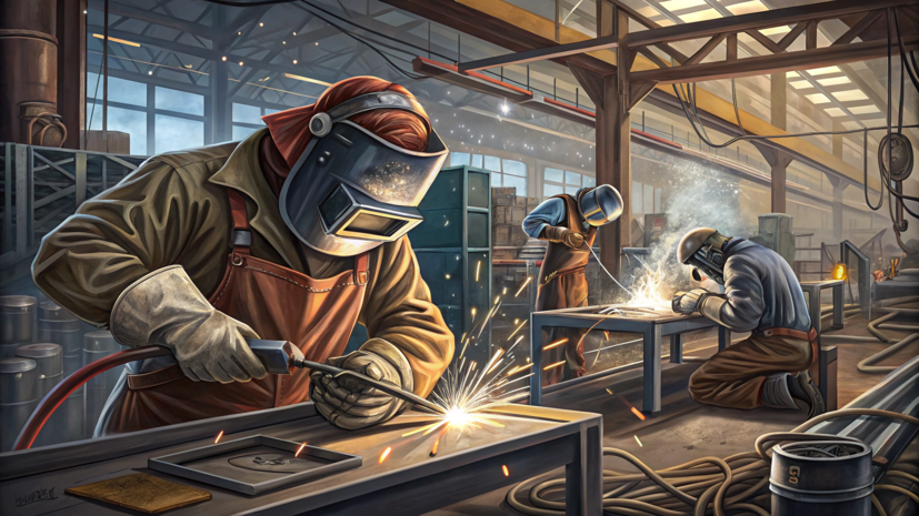 В России сварщики стали самыми высокооплачиваемыми специалистами августа