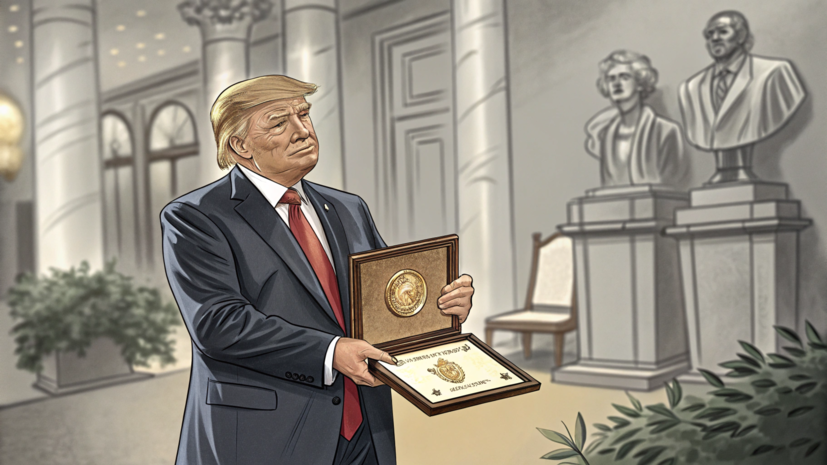 WP: шансы Трампа получить Нобелевскую премию остаются смутными