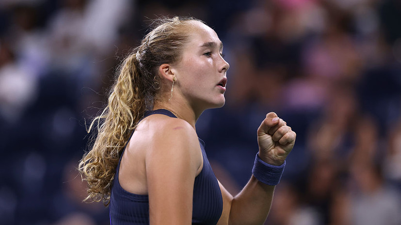 Мирра Андреева разгромила Алисию Паркс и вышла во второй круг US Open 2025