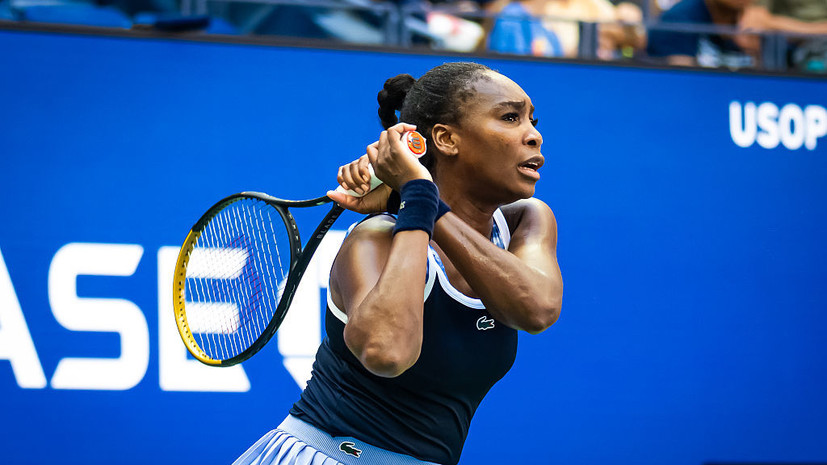 45-летняя Винус Уильямс проиграла Каролине Муховой в первом круге US Open