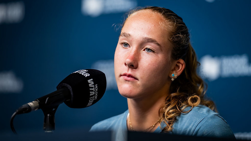 Мирра Андреева: очень сильно нервничала перед первым матчем на US Open