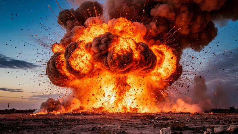 На севере Украины после серии взрывов повреждены объекты инфраструктуры