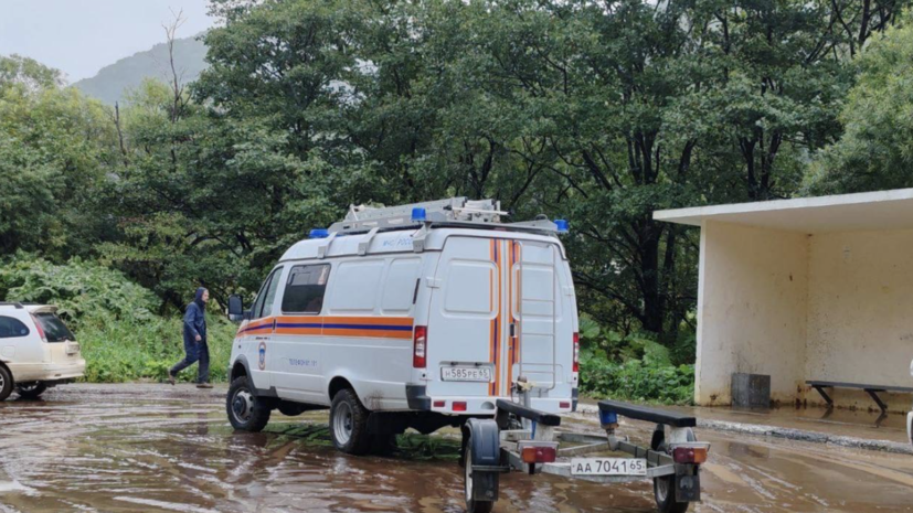 Десятки домов подтопило из-за сильных дождей в селе на юге Сахалина