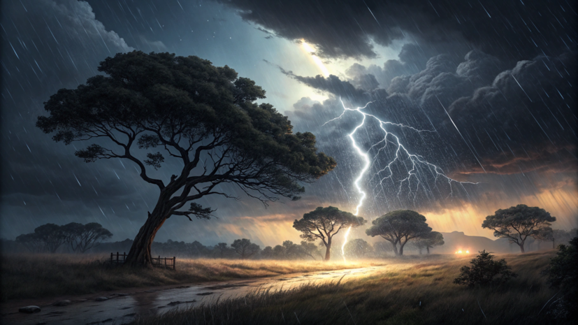 В ХМАО ожидаются грозы и ветер до 20 м/с 28 августа