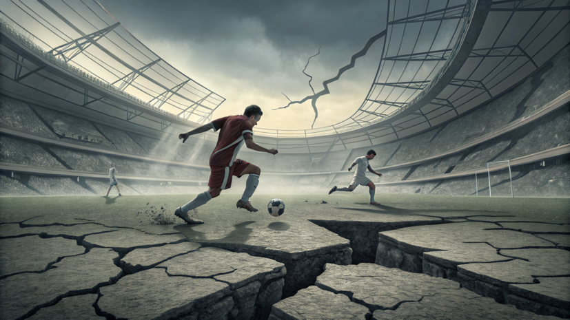 Футбольный матч в Дагестане не остановили из-за землетрясения